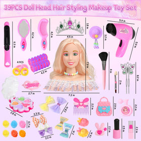 Everideals realistic hair dryer for immersive pretend salon play