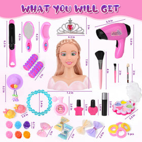 Everideals realistic hair dryer enhances authentic salon-style play experiences
