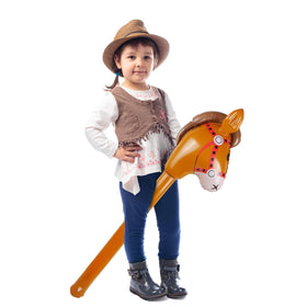 Evermarket cowboy cowgirl party prop supports western themed events.