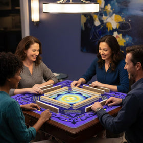 EVERSHOW three-dice set included for ready-to-play options.