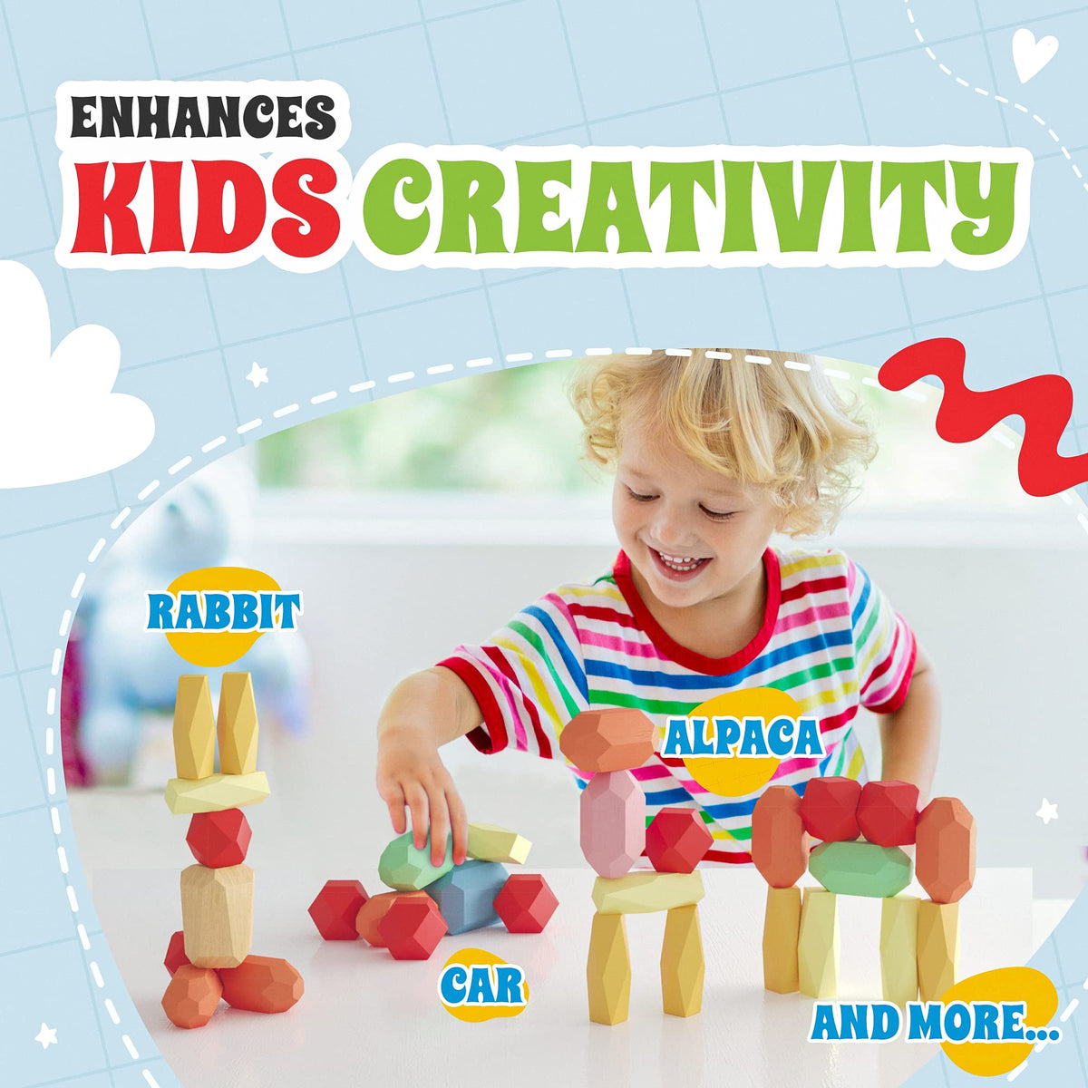 EVERSMART gift box packaging signals ready-to-gift Montessori fun