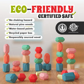 EVERSMART montessori-inspired blocks play highlights fine motor skill practice