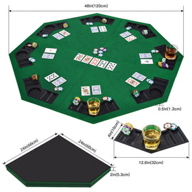 EVIEUN dining-table conversion to a poker night in seconds.