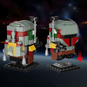 EvoFTIOR Boba Fett ABS plastic quality with sorted bags for easy build