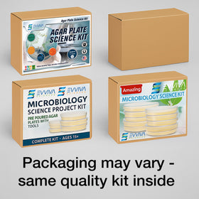 Compact kit for easy storage after experiments.