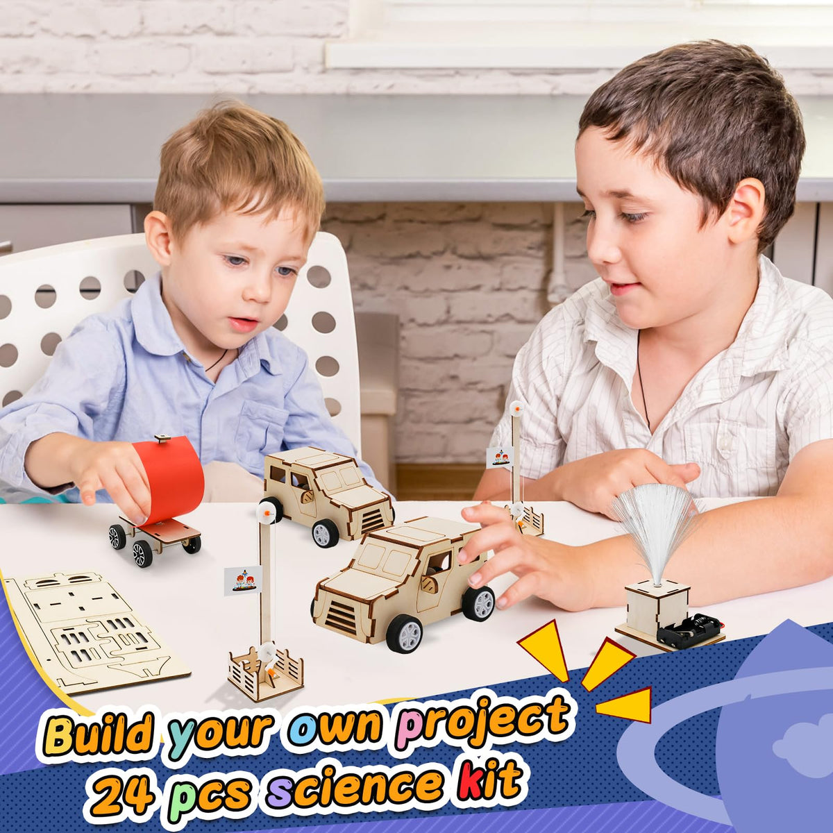 EVXVE Treasure Box STEM kit electric fan for interactive physics and airflow experiments