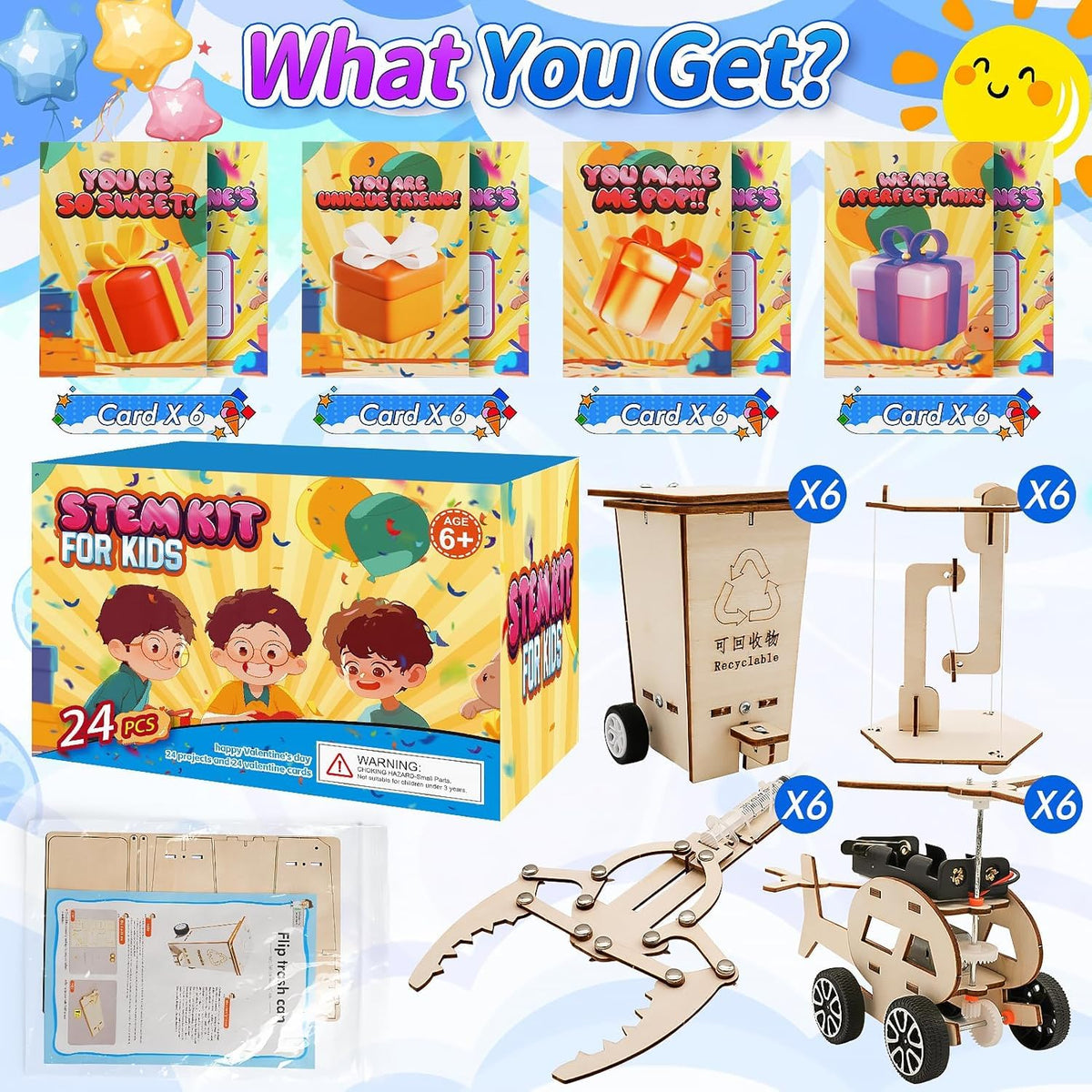 EVXVE Treasure Box STEM Kit includes packaging for easy gifting