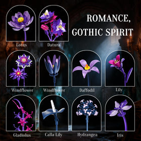 EWED Gothic Flowers Durable Decor: vibrant, wilt-free display that stays fresh