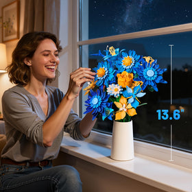 EWED Starry Blooms petal detail intricate shading for realistic texture