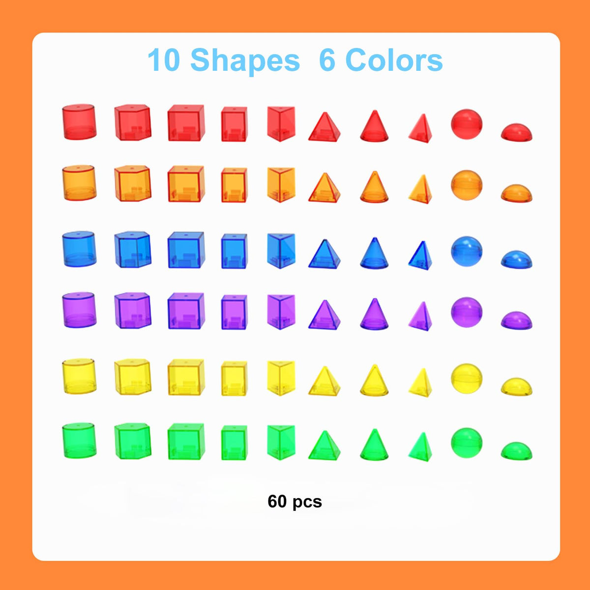 EXBEPE bright, smooth-edged pieces ensure safe, engaging tactile play