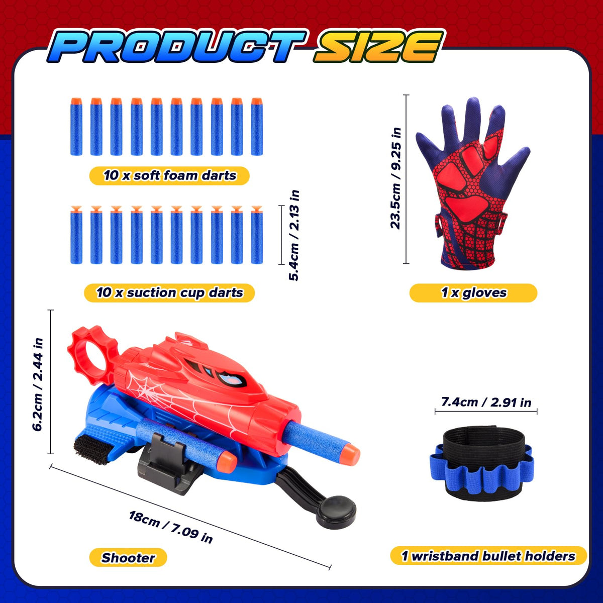 Excitobo Web Shooter being used in a family backyard game