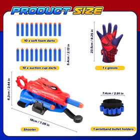 Excitobo Web Shooter being used in a family backyard game