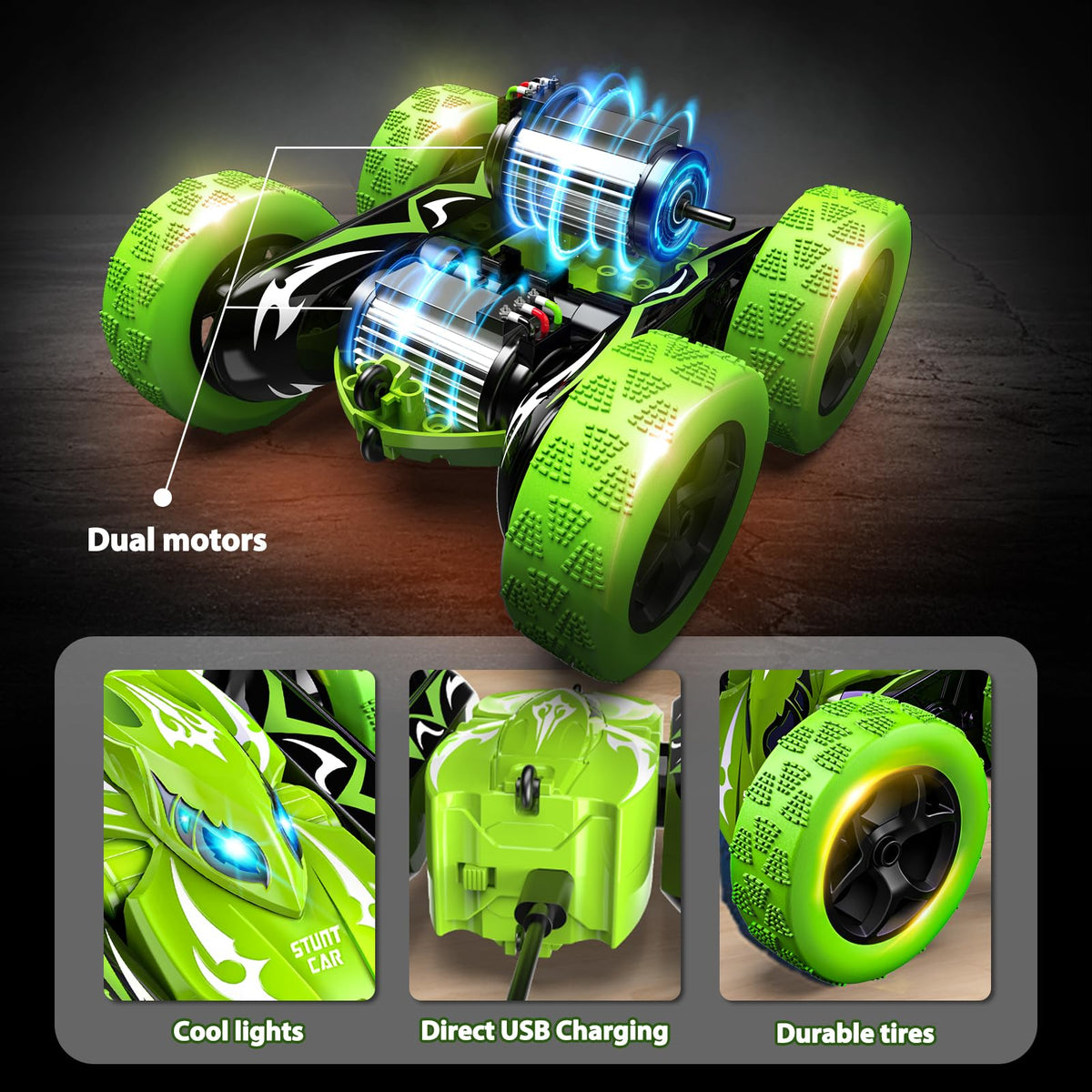 Excitobo RC car with 2.4GHz link ensures smooth multiplayer racing