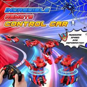 Excitobo RC car with 2-4GHz remote for smooth control and multiplayer fun.