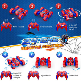 Excitobo RC car top speed of 15 km/h fuels exciting races.