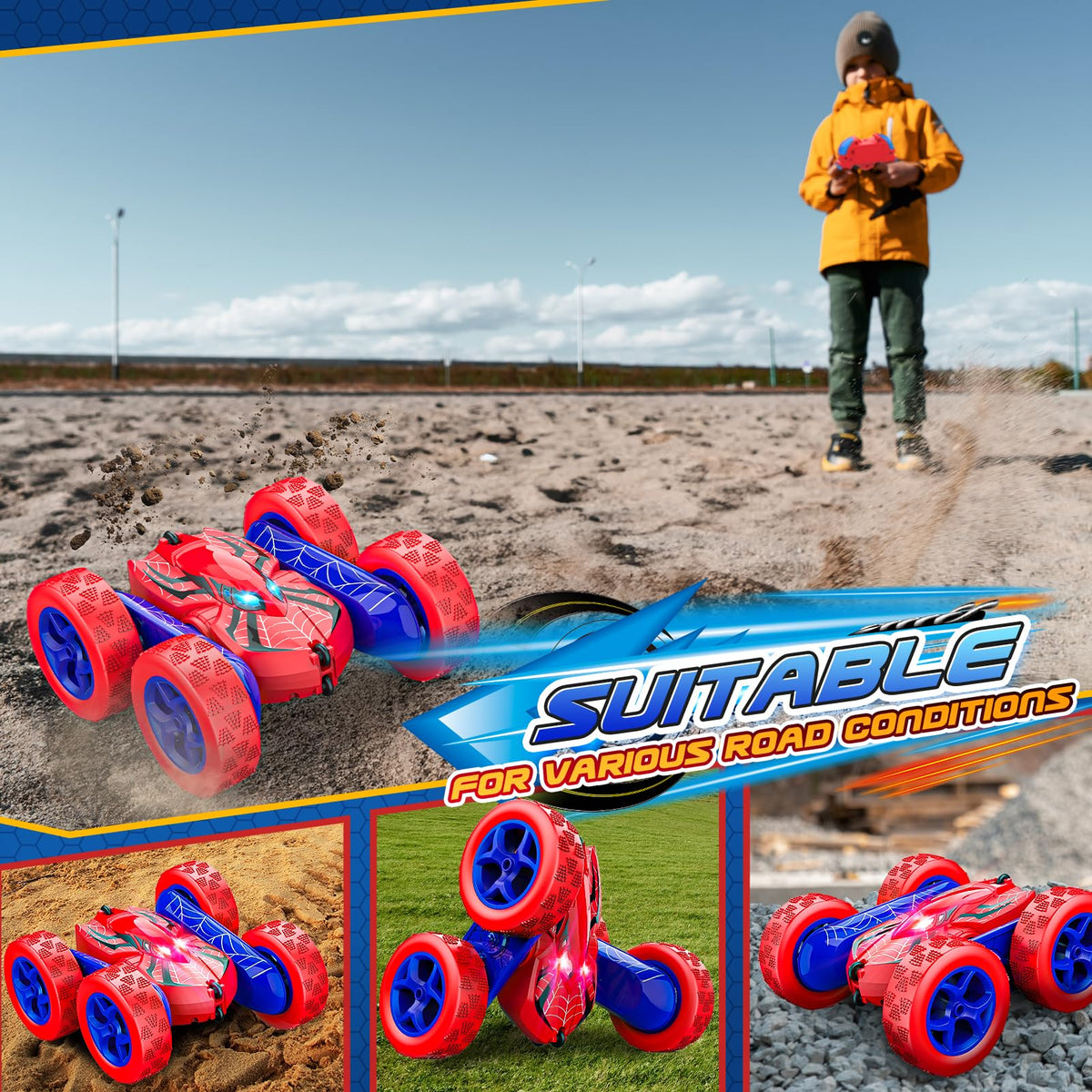 Excitobo 45-degree-slope-performance handles steep inclines with confidence.