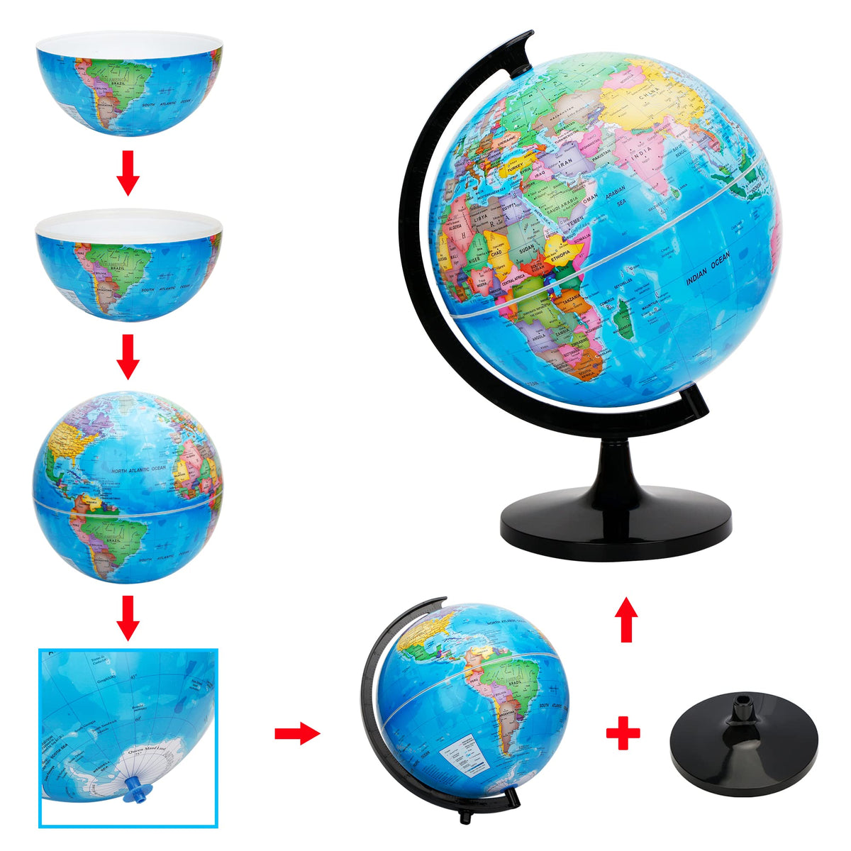 Exerz premier craft box packaging makes gifting easy for DIY geography fans.