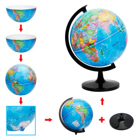 Exerz premier craft box packaging makes gifting easy for DIY geography fans.