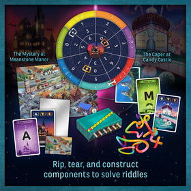 Cooperative play setup for families shown, ideal for shared problem solving and teamwork.