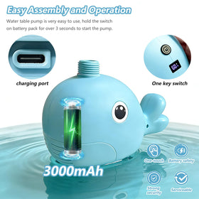Exokugo water table pump with no-drill suction base for stability