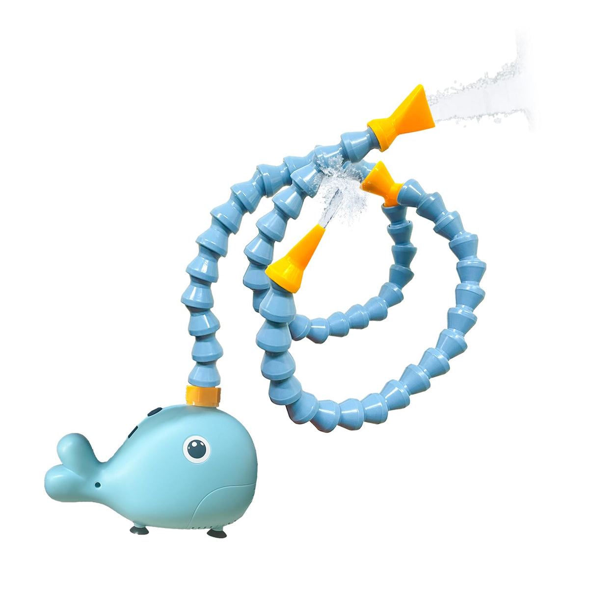 Exokugo water table pump with whale design and adjustable spout for creative water flow