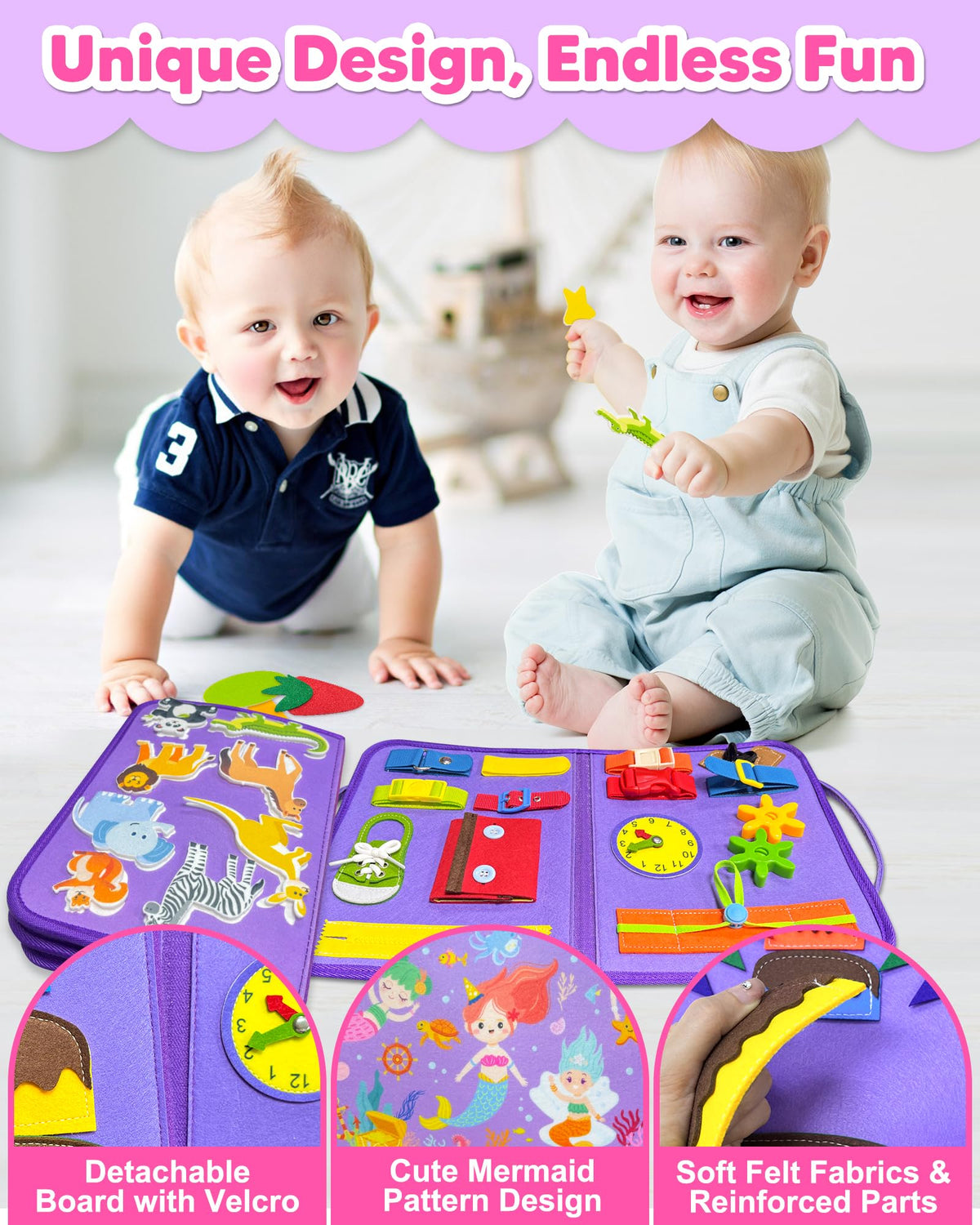 Exorany Busy Board color sorting area supports early color recognition.