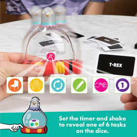 Exploding Pigeon by Exploding Kittens: action cards spark rapid drawing or acting moments.