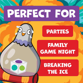 Exploding Pigeon by Exploding Kittens: 10-minute play sessions fit busy evenings.