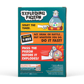 Exploding Pigeon by Exploding Kittens: gift-ready packaging for a playful surprise.
