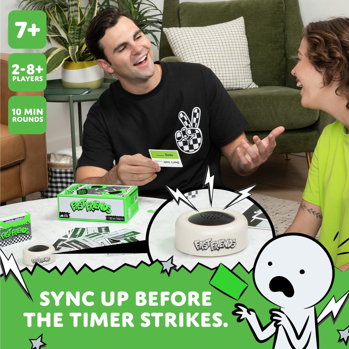 Exploding Kittens Fast Friends life tokens help track rounds and raise the stakes