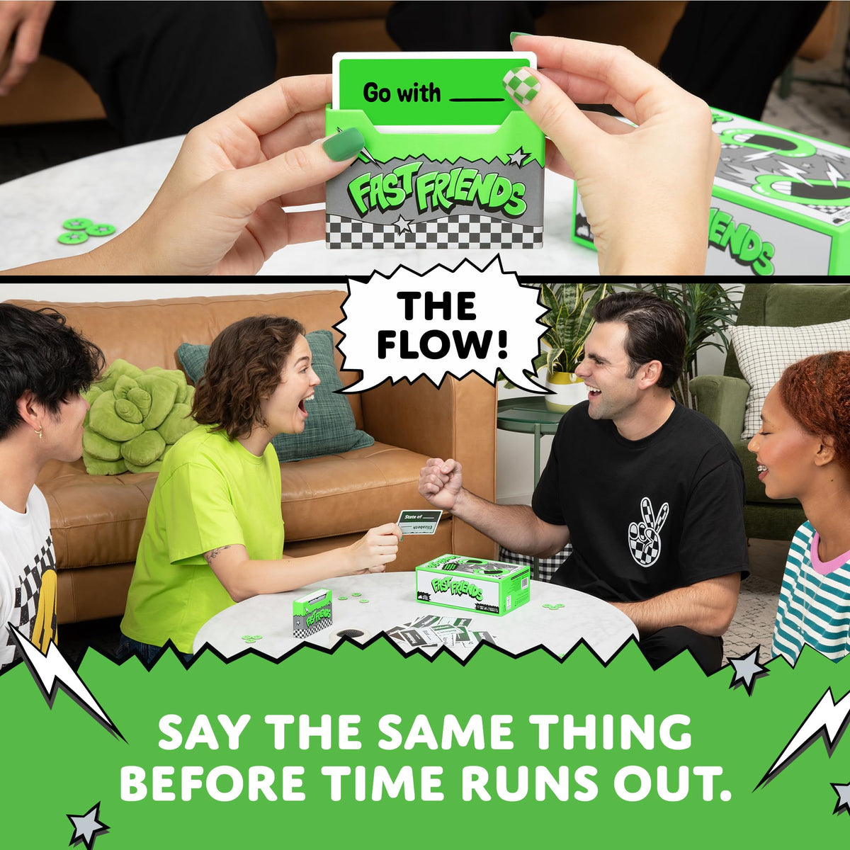 Exploding Kittens Fast Friends timer shows the unpredictable countdown that fuels fast play
