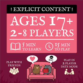 Exploding Kittens Horrible Couple question cards prompt bold conversations and cheeky storytelling.