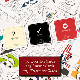 Exploding Kittens Horrible Therapist question cards spark witty prompts for laughs