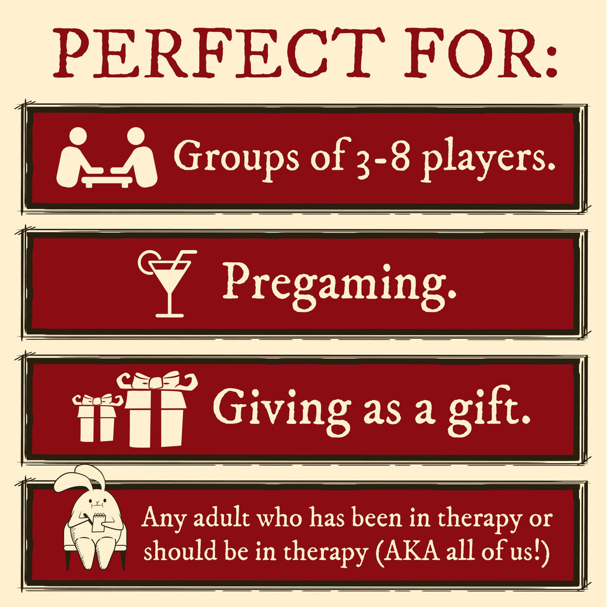 Exploding Kittens Horrible Therapist treatment cards ready to twist rounds