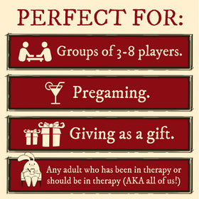 Exploding Kittens Horrible Therapist treatment cards ready to twist rounds