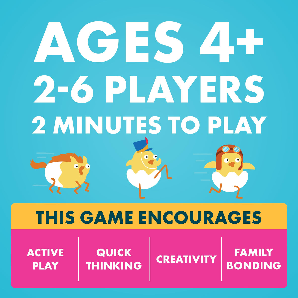 Exploding Kittens Hurry Up Chicken Butt classroom-friendly game night activity.