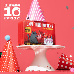 Exploding Kittens legacy cards highlighted for unique gameplay during gatherings.