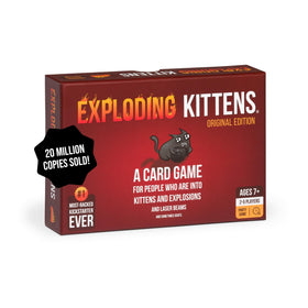 Exploding Kittens Original Edition packaging for quick family fun