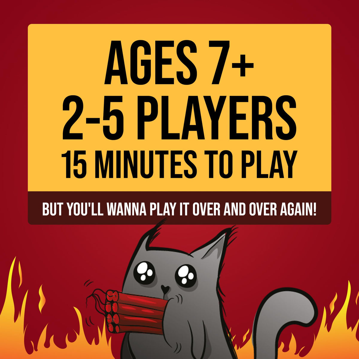Exploding Kittens Original Edition travel case enables on-the-go games