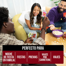Exploding Kittens Original Spanish Edition party-night setup for spontaneous fun with friends.