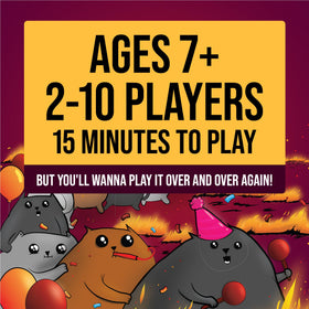 Exploding Kittens Party Pack game night versatility for kids and adults.