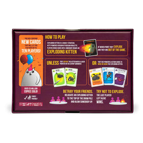 Exploding Kittens Party Pack The Oatmeal art adds quirky charm.