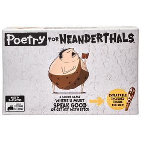 Exploding Kittens Poetry for Neanderthals cards ready for fast guessing and laughs