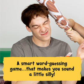 Exploding Kittens Poetry for Neanderthals inflatable No Stick adds playful moments