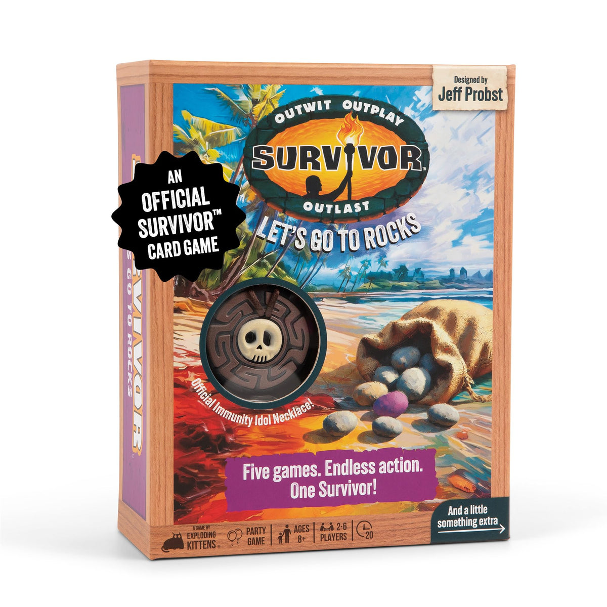 Exploding Kittens Survivor rocks display for tense game-night challenge