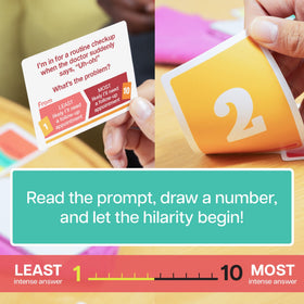 Exploding Kittens That Escalated Quickly play mat keeps rounds organized.