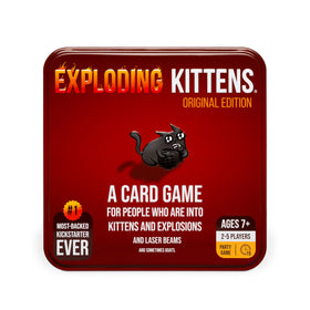 Exploding Kittens travel tin for on-the-go play