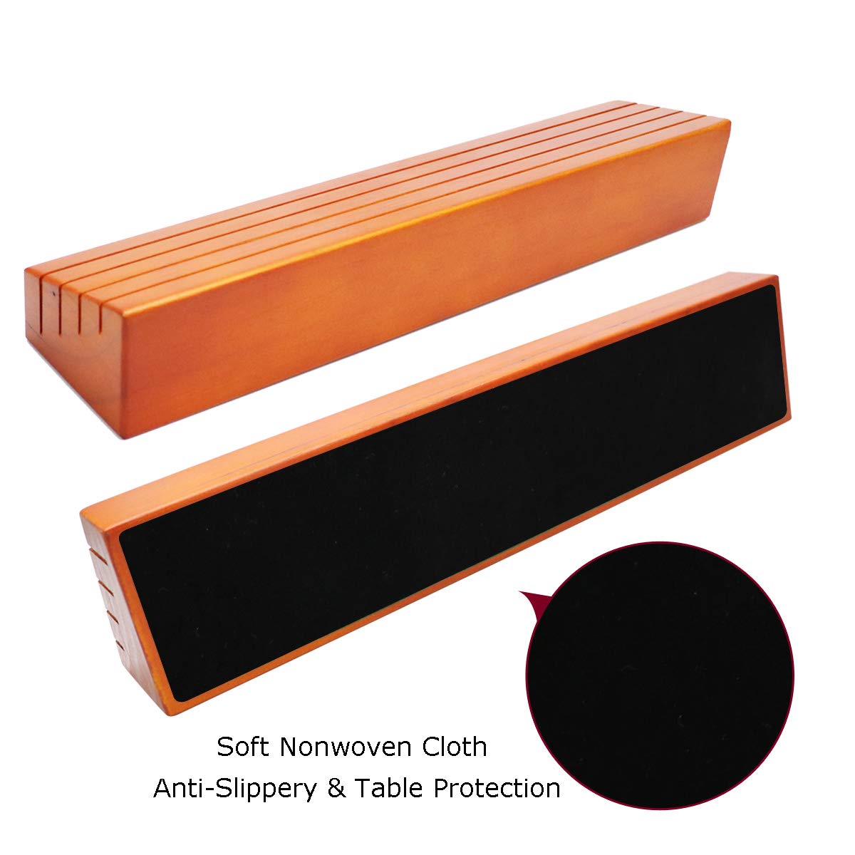 Exqline wooden card holder extended length ideal for Bridge and Canasta setups