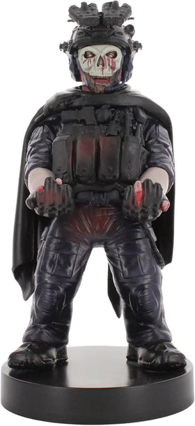 Exquisite Gaming Zombie Ghost Cable Guy with arm-extended hands securely grips your phone for stable viewing.