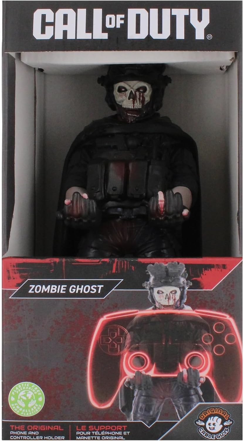 Exquisite Gaming Zombie Ghost Cable Guy features a dark tactical aesthetic for modern desks.